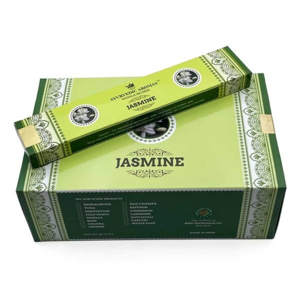 Ayurvedic Aromas-Jasmine-Masala-Incense-Stick