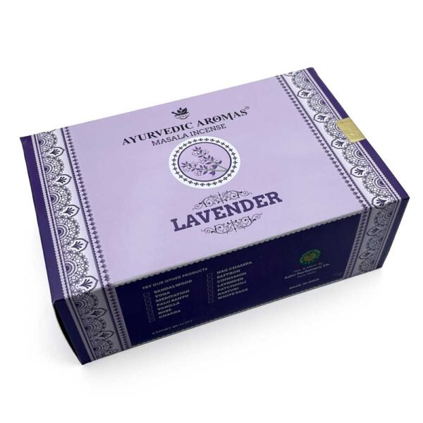 Ayurvedic Aromas Lavender-Masala-Incense