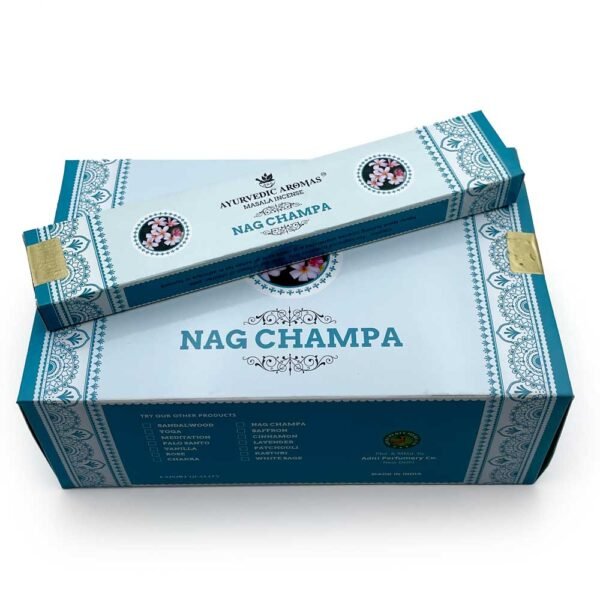 Ayurvedic Aromas Nag Champa Masala Incense, 15 gm, Pack of 12 - Image 2