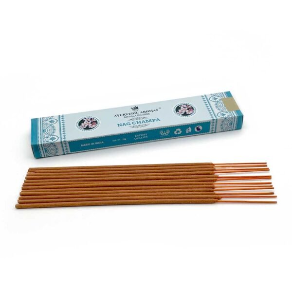 Ayurvedic Aromas Nag Champa Masala Incense, 15 gm, Pack of 12 - Image 4