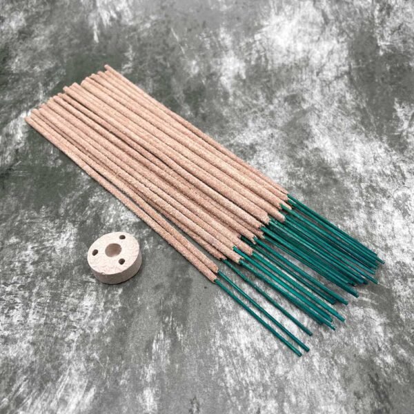 Real Nag Champa Natural Incense Stick with ceramic Incense Stick Holder, 50 gm - Image 3