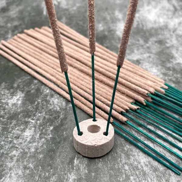 Real Nag Champa Natural Incense Stick with ceramic Incense Stick Holder, 50 gm - Image 6
