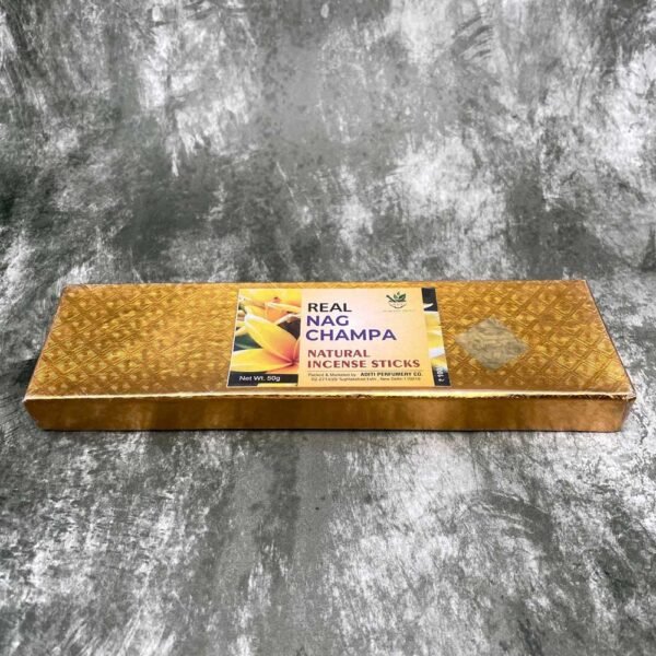 Real Nag Champa Natural Incense Stick with ceramic Incense Stick Holder, 50 gm - Image 2