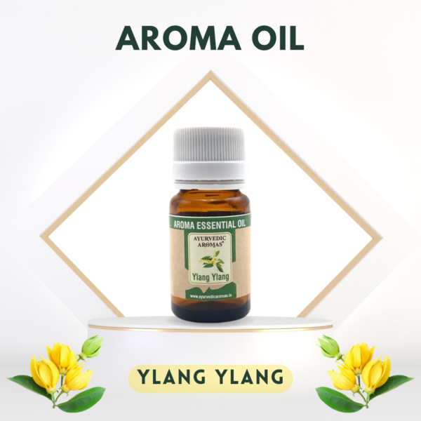 Ayurvedic Aromas Ylang Ylang Diffuser Aroma Oil 10ml