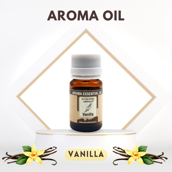 Ayurvedic Aromas Vanilla Diffuser Aroma Oil 10ml